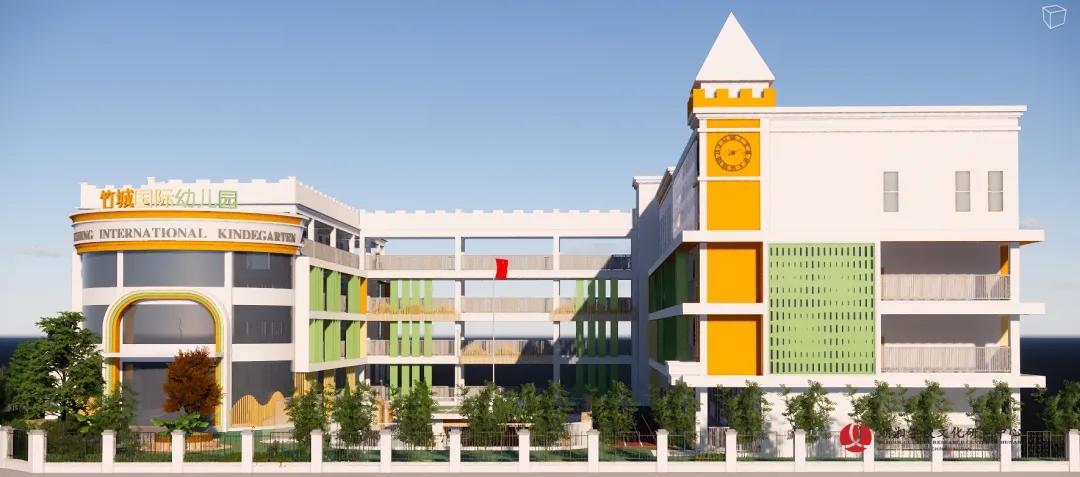 以青翠繁盛之竹，打造有生命力的教育乐园 | 竹郡国际幼儿园文化建设